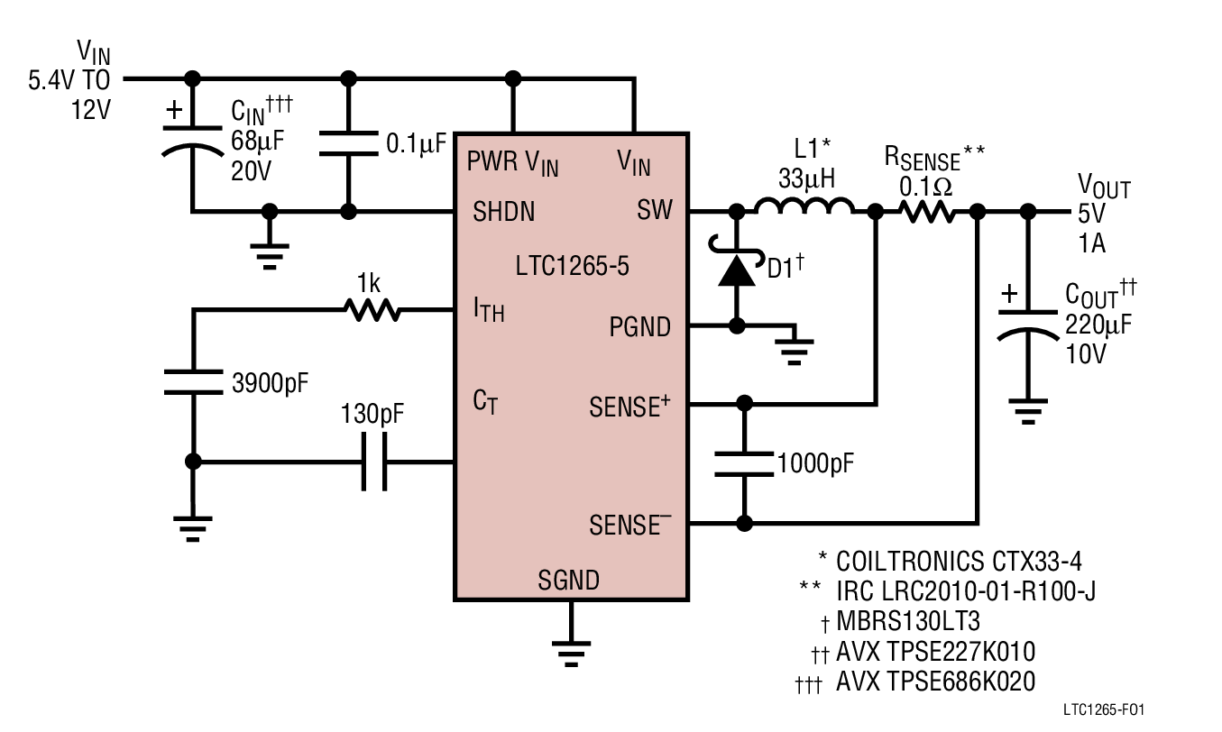 LTC1265Ӧͼ